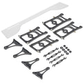 1Set Aluminum Chassis Setup System Measuring Tool With Ruler Wrench for Trxs 1/8 Rally Short Truck 1/7 Electric Off-road Car