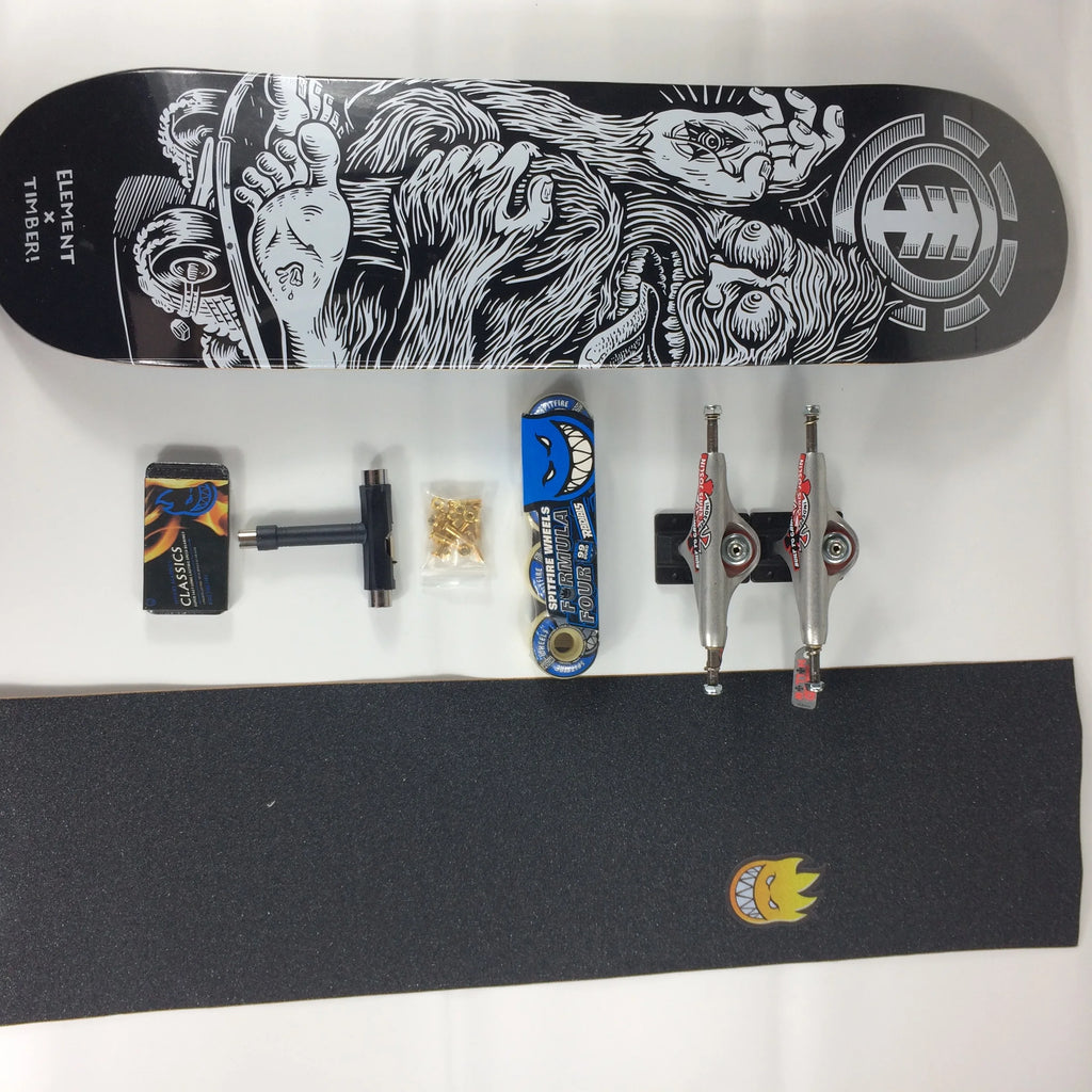 Skateboard Complete Set 100% Canada Maple Double Rocker7.75/8.0/8.125/8.25/8.3/8.5 Inch Size  Pro Skate  High Quality