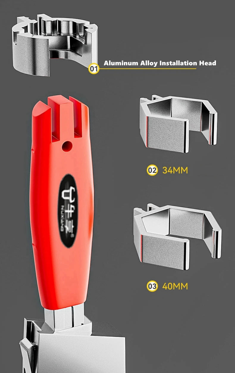 Universal Adjustable Wrench - Perfect for Faucet & Sink Repairs, Bathroom Maintenance, and Pipe Work