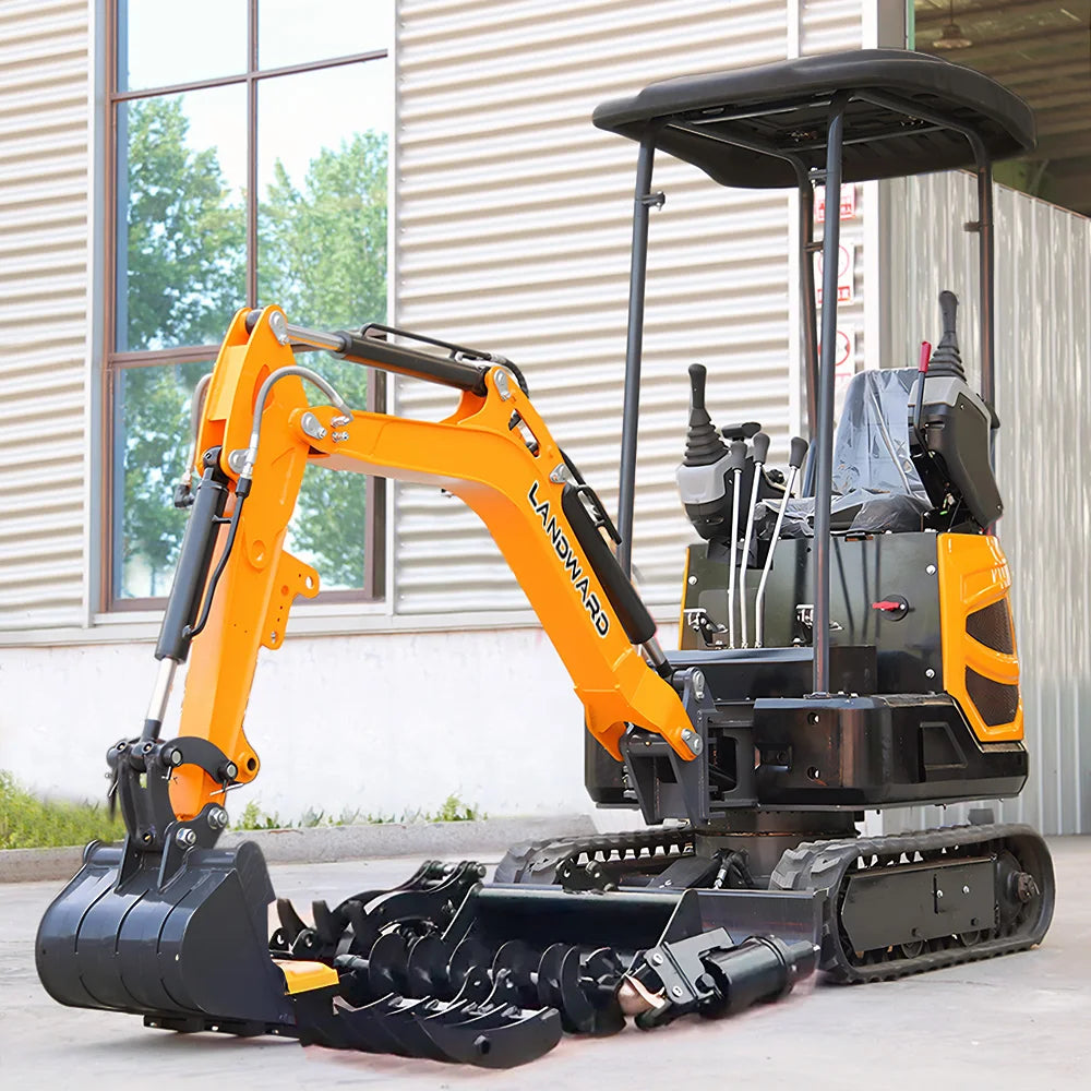 Made in China 1800 KG Tailless Excavator EPA Euro 5 Mini Bagger 2.5 Ton Small Hydraulic Digger Various Accessories Customized