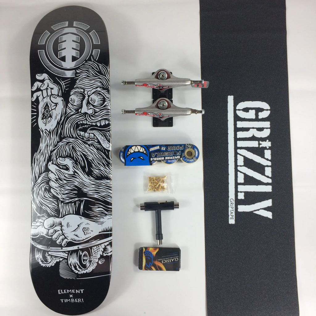 Skateboard Complete Set 100% Canada Maple Double Rocker7.75/8.0/8.125/8.25/8.3/8.5 Inch Size  Pro Skate  High Quality