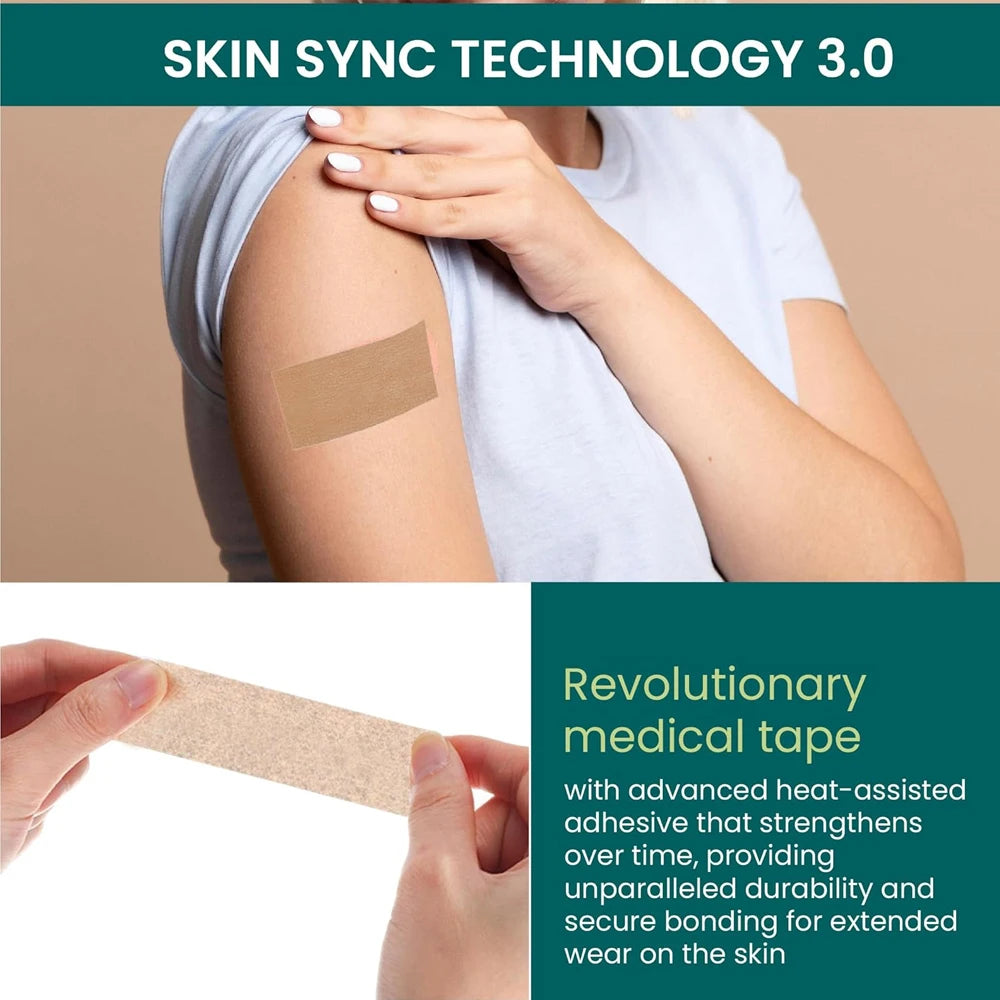 5Rolls Micropore Tape - Breathable Paper Tapes,Latex-Free Paper Surgical Tape - Individually Boxed Paper Bandage Tapes Rolls