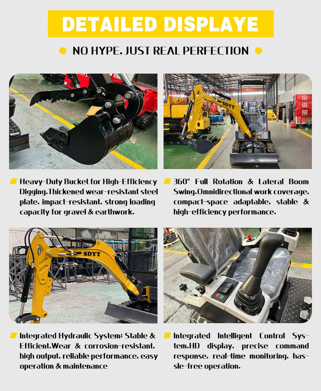 2026 Mini Excavator 2.0 Ton Small Excavator Small Digger Use For Family Farm And Garden Work In China Customized