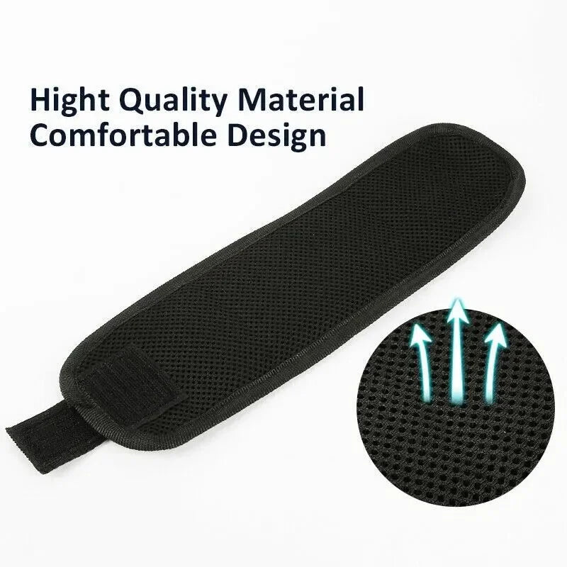 Five Rows of Ten Magnets Magnetic Wristband for Holding Screws,Nails,Drilling Bits,Wrist Tool Holder Belts with Strong Magnets