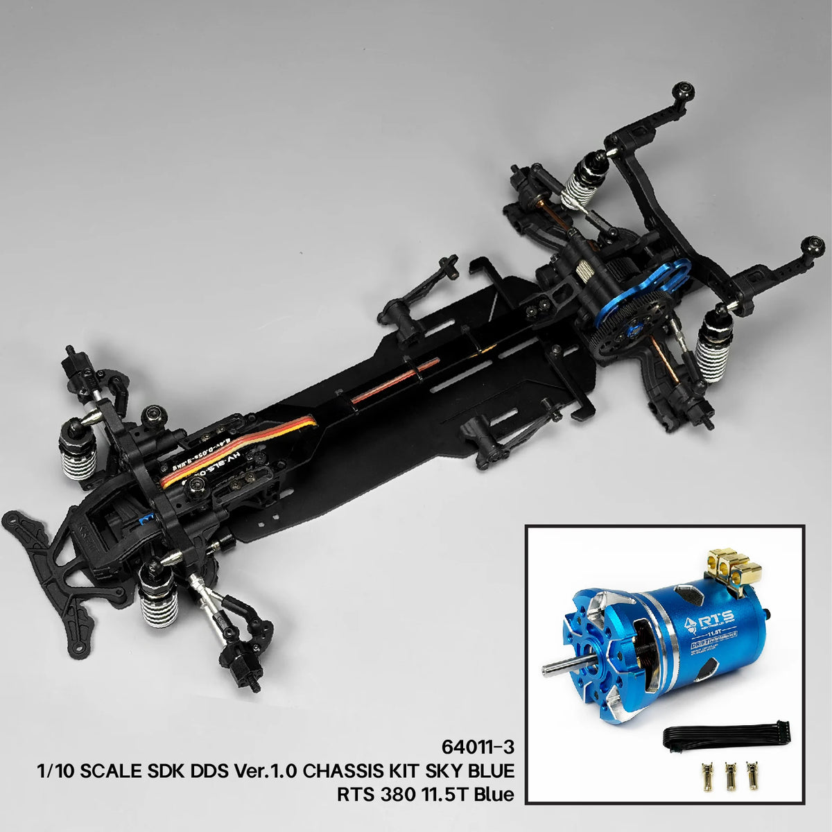KKPIT SDK DDS Ver.1.0 1/10 Electric R/C DRIFT Chassis KIT