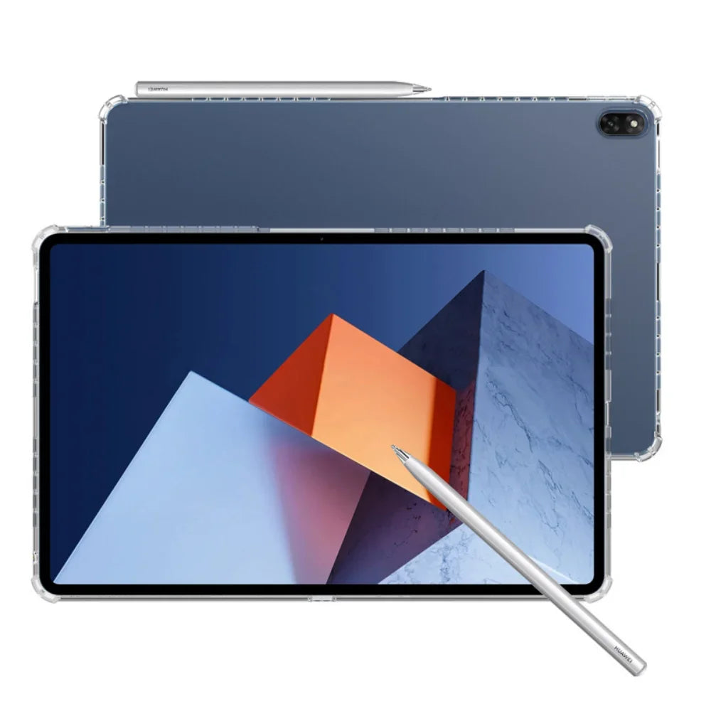 Case for Huawei MateBook E 12.6 inch 2022 Tablet Case Soft Tpu Transparent Protective Cover for Huawei Matebook E 2023 12.3''