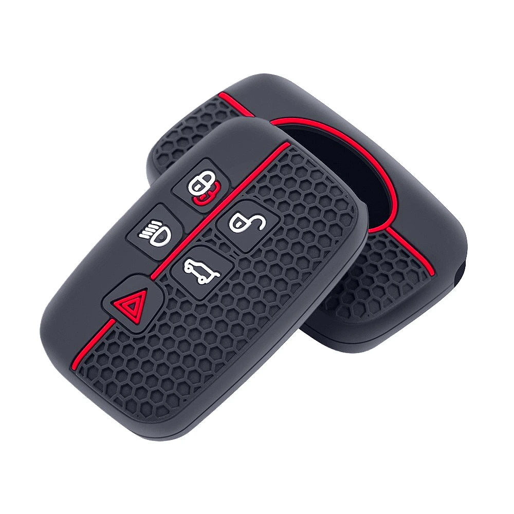 Car Remote Key Case Cover Shell for Land Rover Range Rover Sport Evoque Freelander Velar Discovery 4 Jaguar XE XJ XF Guitar