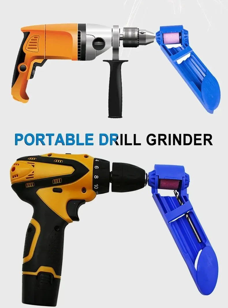 Portable Electric Drill Bit Grinder Universal Iron Straight Sharpener Drill Bit Sharpen Machine Twists Drill Dremel Accessories