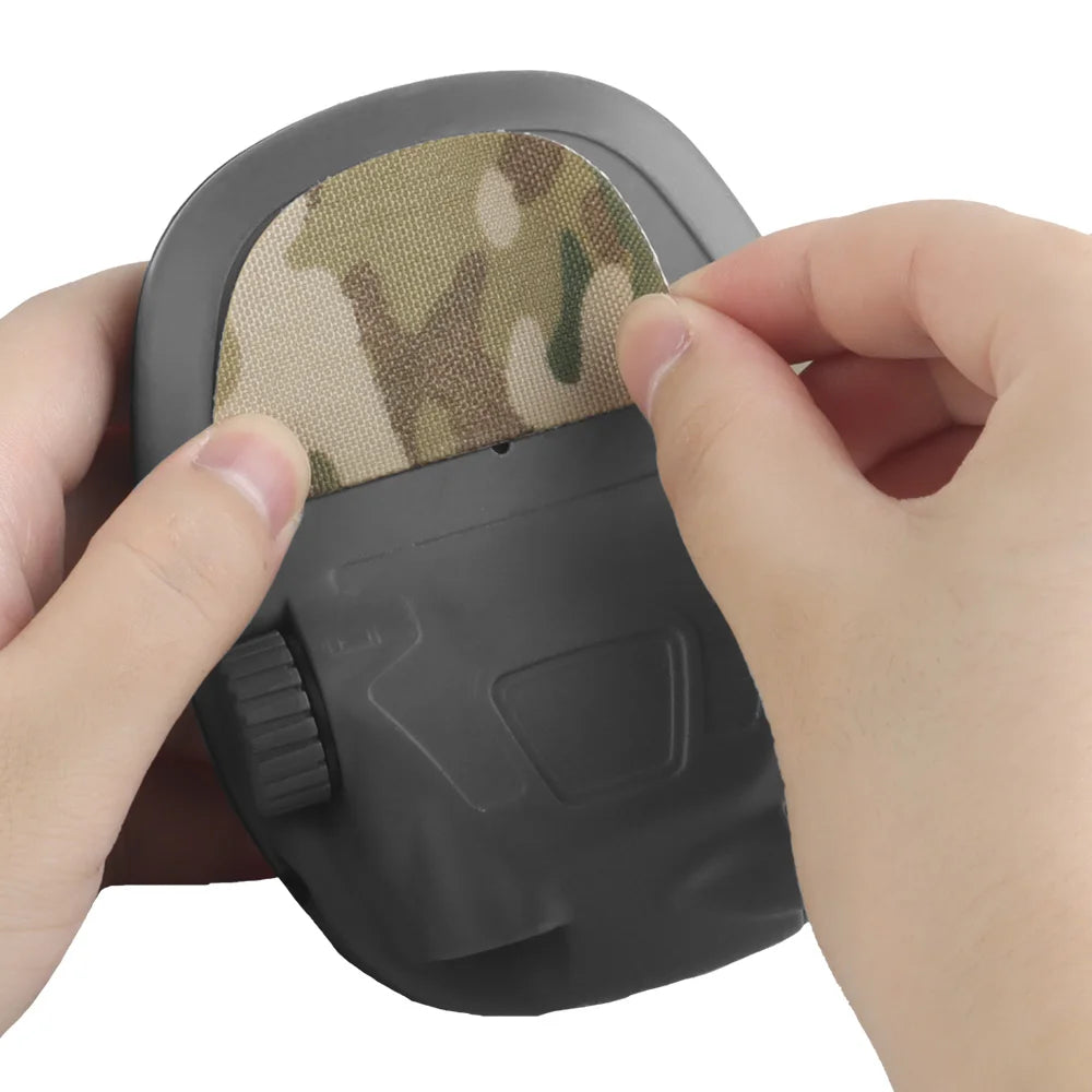Tactical Headset Camo Sticker for Ops Core AMP Camouflage GEN6 Headphone Protection Earmuff Hunting Shooting Airsoft Accessaries