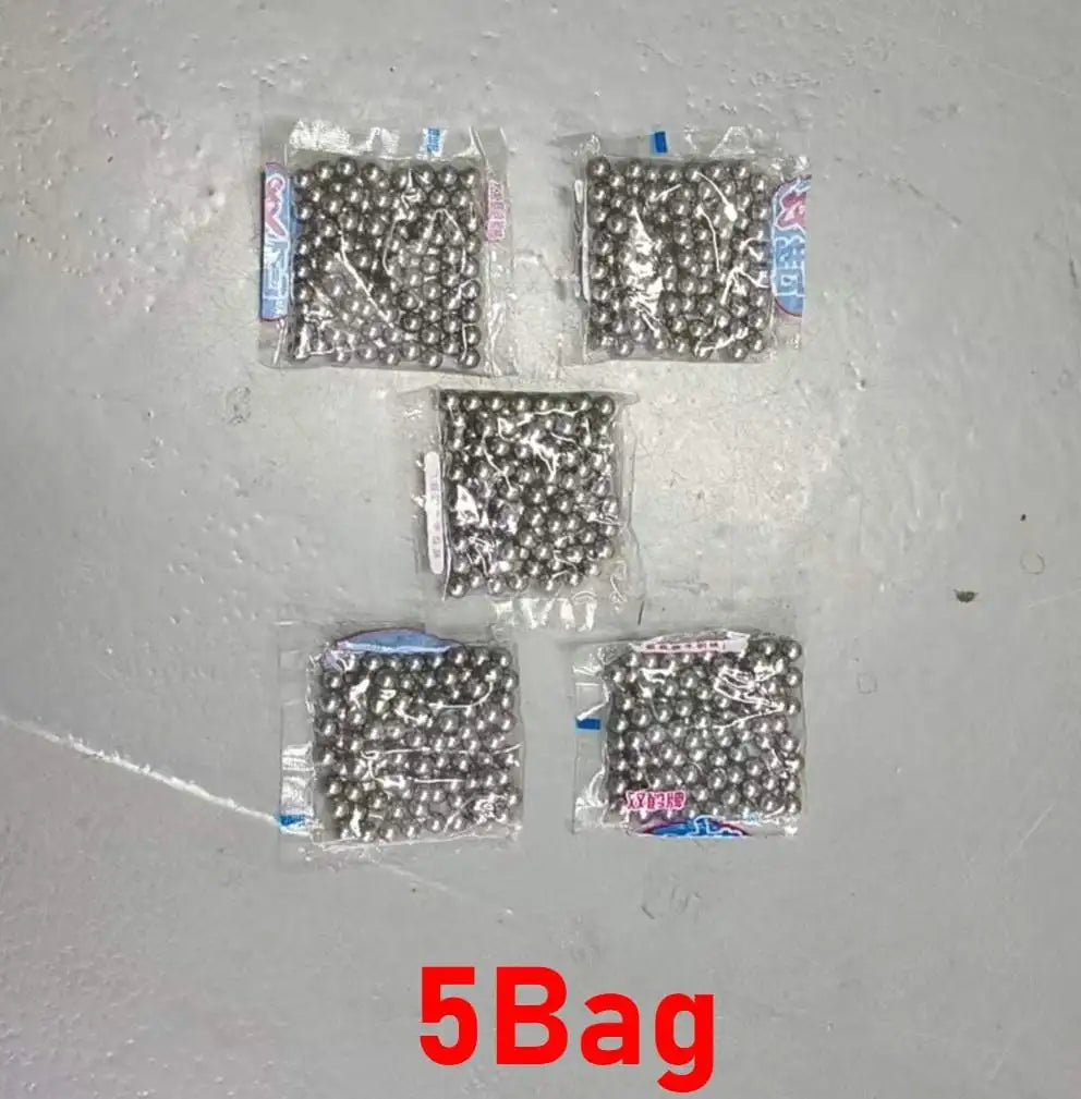 100pcs 6mm High Carbon Steel Ball Bullets Are Powerful and Suitable for Outdoor Shooting Bullets of G17 Alloy Toy Guns.
