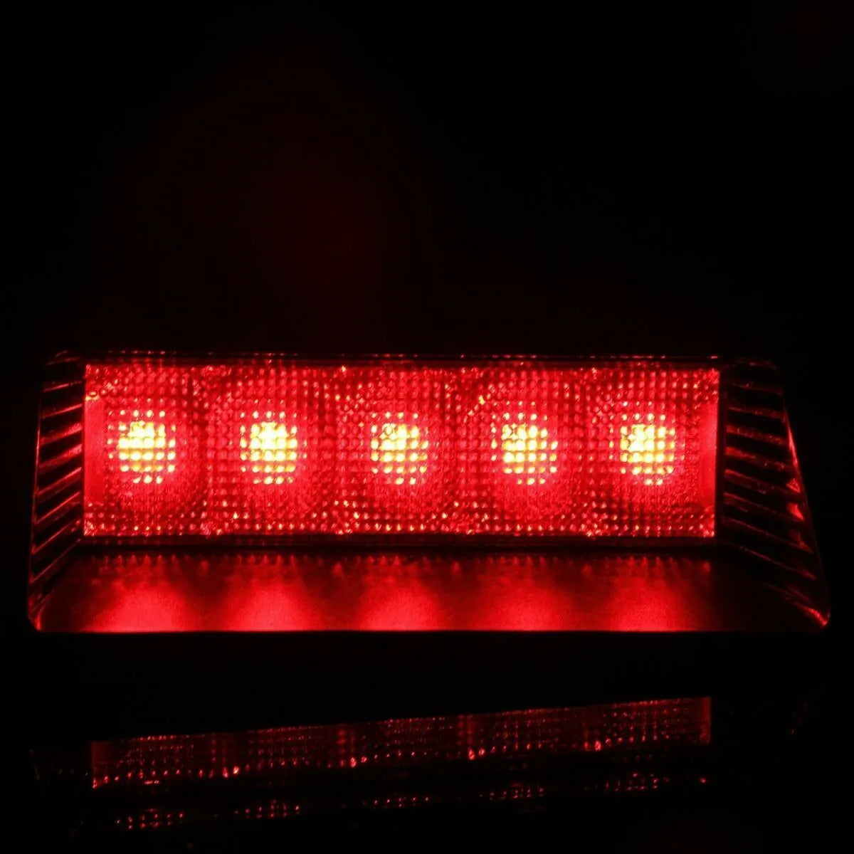 Universal 5 LED Brake Lights DC 12V High Mount Rear Third Tail Stop Lamp Car Accessories DRL Fog Lamp Signal Third Brake Lamp