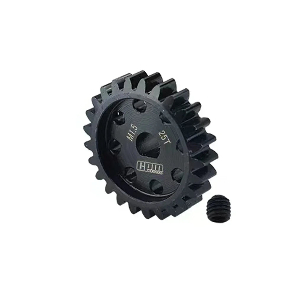 GPM for Traxxas 1/6 XRT 1/5 X-MAXX X-Monster 6S 8S Monster Truck RC Car Metal Steel M1.5 25T 27T 30T Motor Gear Pinion 6496