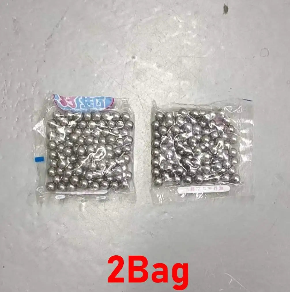 100pcs 6mm High Carbon Steel Ball Bullets Are Powerful and Suitable for Outdoor Shooting Bullets of G17 Alloy Toy Guns.