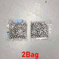 100pcs 6mm High Carbon Steel Ball Bullets Are Powerful and Suitable for Outdoor Shooting Bullets of G17 Alloy Toy Guns.