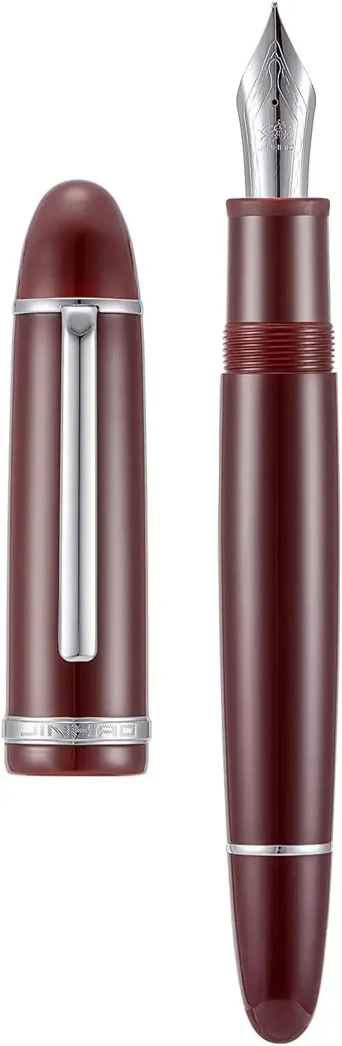 Jinhao X159 Classic ABS Fountain Pen 0.5mm/0.38mm Nib Ink Pens Set, Elegant Office Stationery Supplies