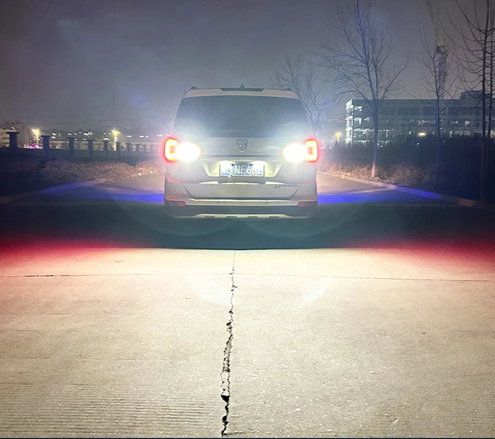 2pcs LED Reverse Light Blub Backup Lamp 3157 P27/7W T25 3156 Canbus No Error For Chevrolet Corvette 2005-2013