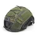 1 PC Tactical Helmet Cover for Fast MH PJ BJ Helmets Fast Helmet Protector Elasticated Cord (Helmet Not Included)
