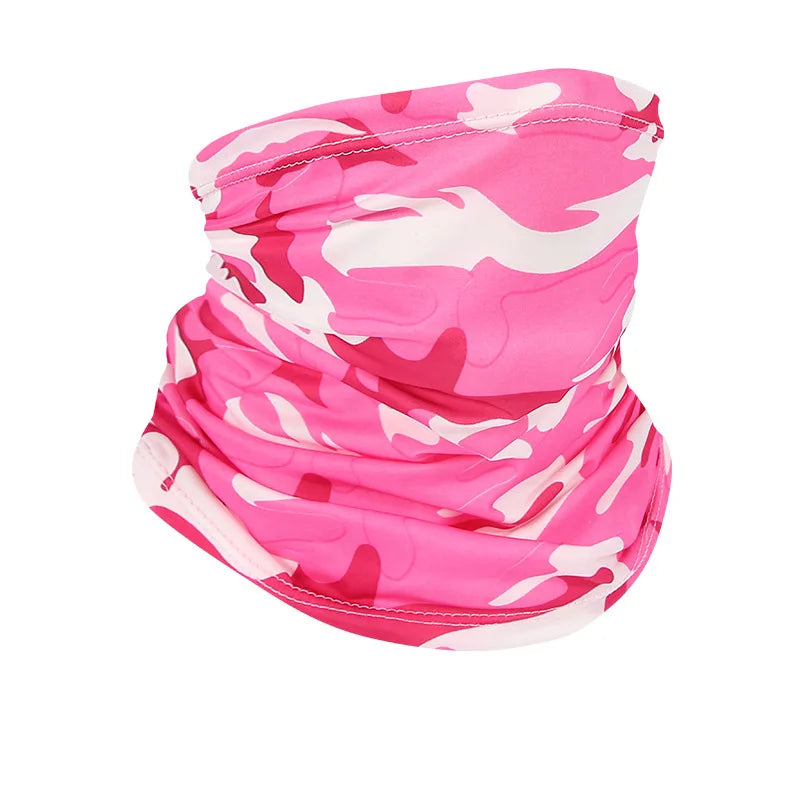 Summer Sports Bandana Breathable UV SunProtection Camping Hiking Cycling Scarves Headwear Men Women Neck Warmer Tube Magic Scarf