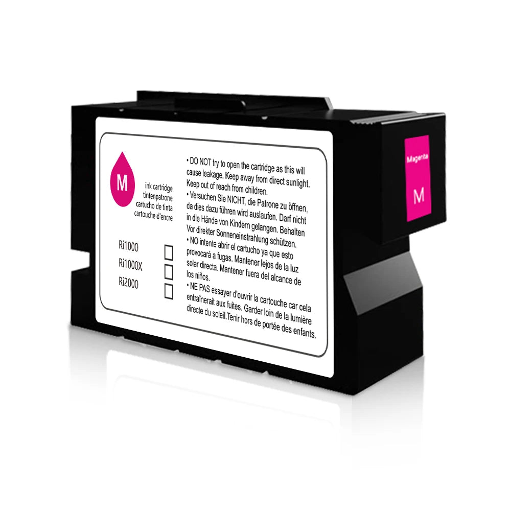 Latest Version Ri1000 Ri2000 200ml Ink Cartridge With DTG Ink With Chip For Ricoh Ri1000 Ri1000x Ri2000 Printer