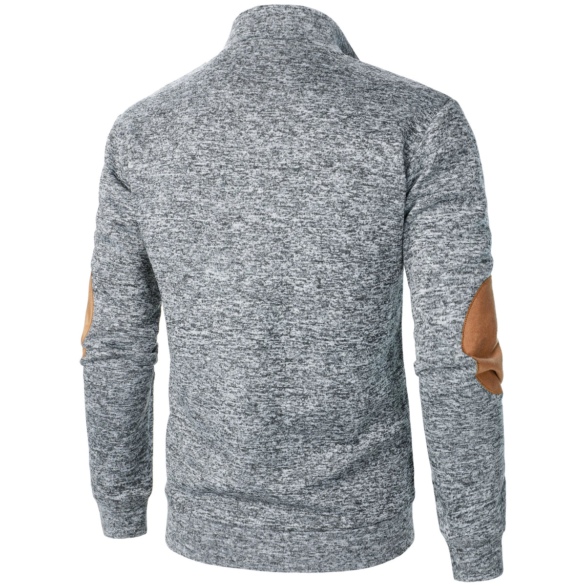 Autumn and winter men's stand collar long sleeve casual knitted sweater top