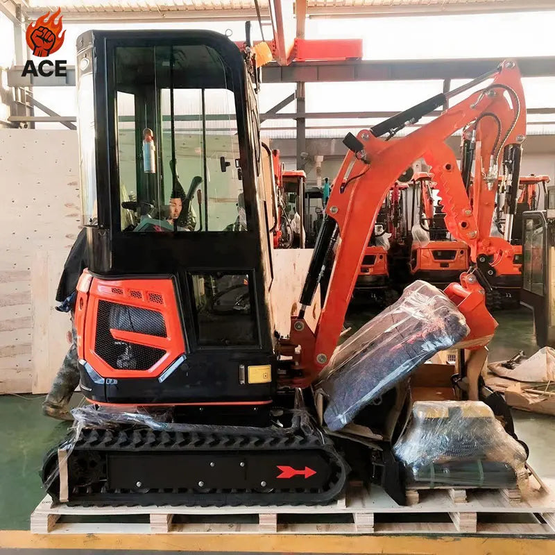 Epa Kubota Mini Excavator 2 Ton Free Shipping Mini Digger Farm Small Excavator Mini Bagger Home Excavators with Customized Color