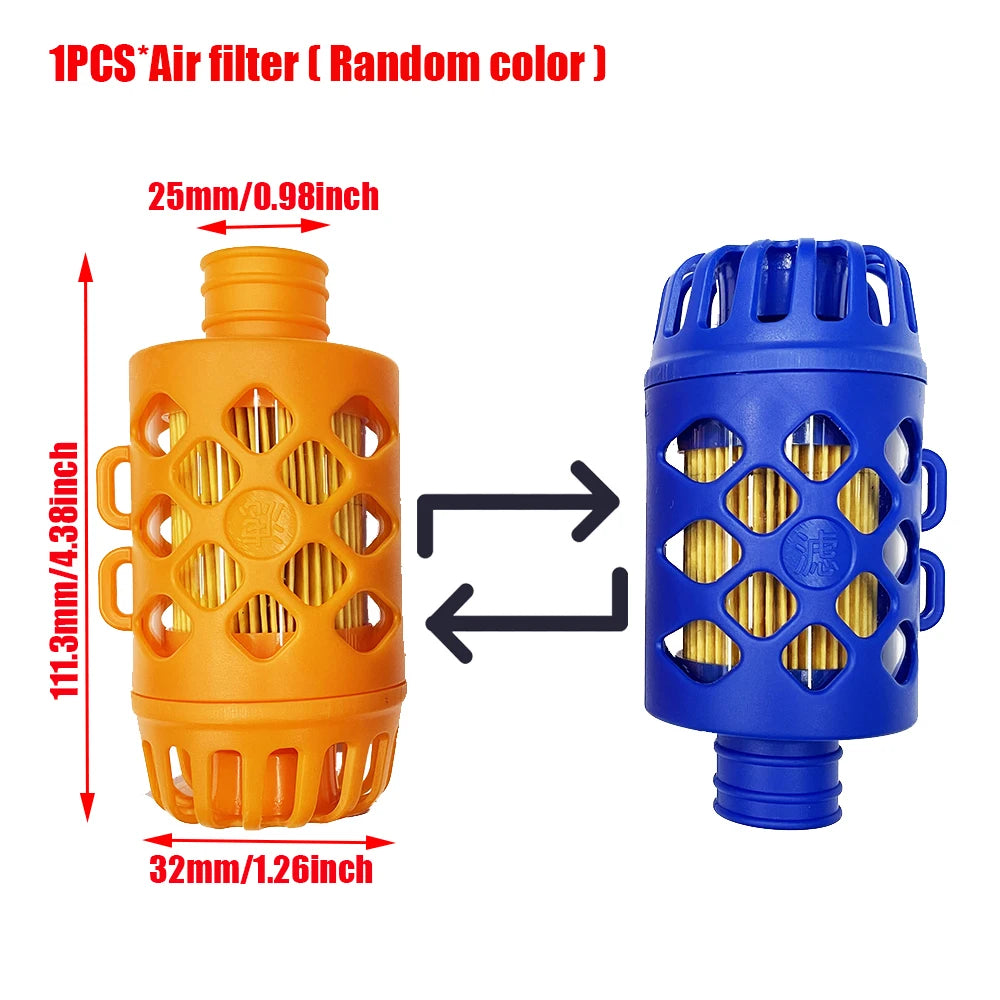 Air Diesel Heater Duct Pipe 25mm Diameter 0.6/1/2M Length Air Intake Filter for Webasto Dometic Eberspaecher