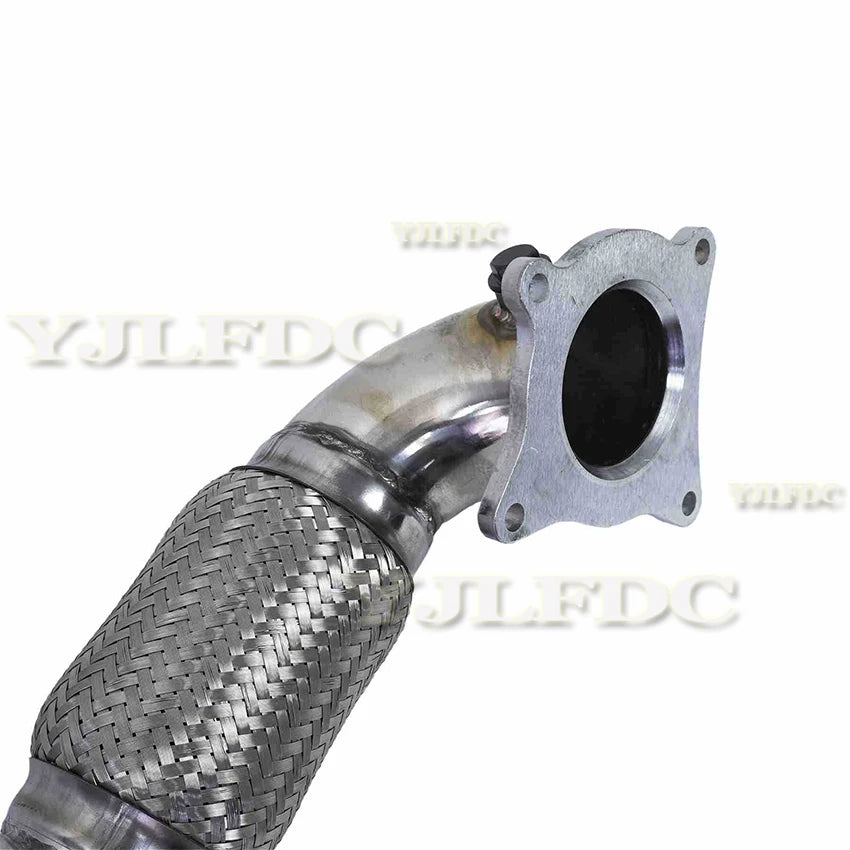 Car Exhaust Downpipe Fits for VW Golf GTI MK5 MK6 Jetta 2.0T Turbo Down Pipes For Audi A3 2.5inch - 3inch Downpipe Accessories