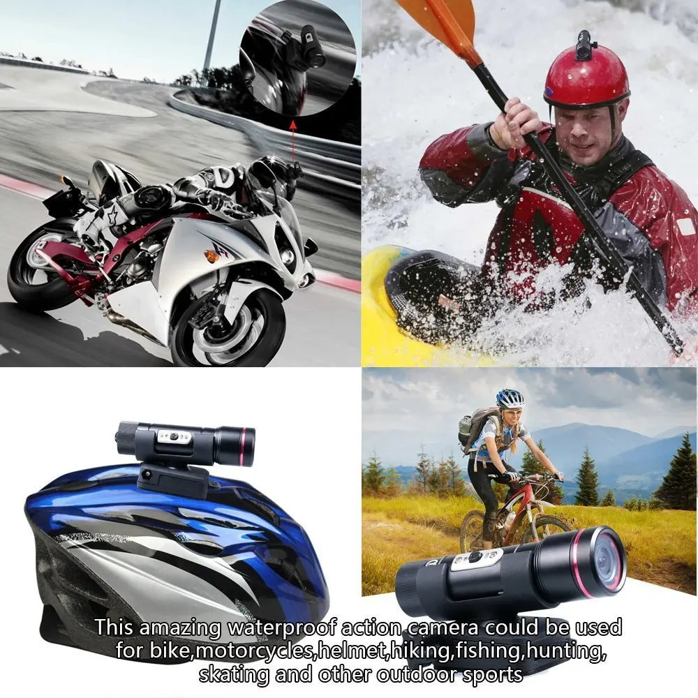 Shotgun Camera 1080P Full HD Sports Action Video Camera for Clay Shooting Hunting Helmet Cam Body Mounted Hunting Camera