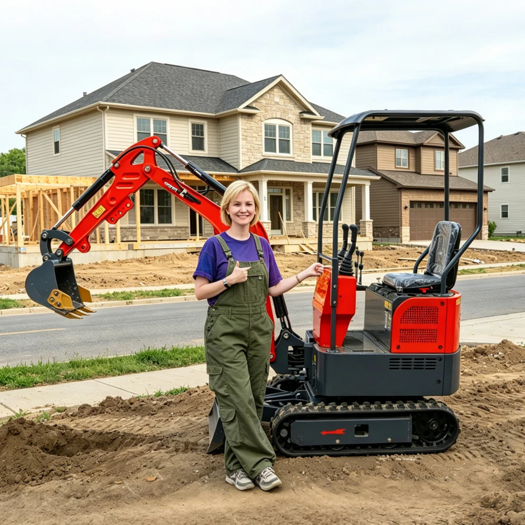Strong Load Bearing Capacity Hydraulic Crawler Mini Excavator Durable And Reliable Mini Excavator With Customized Cab