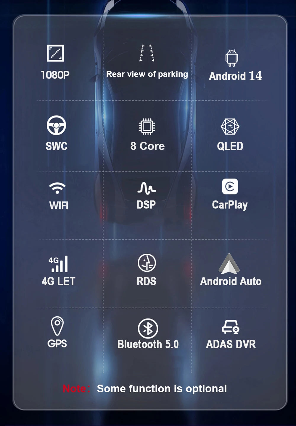 Android 16 Navigation Multimedia Player For Peugeot 2008 208 Series 2012 2013 2014 - 2018 Carplay Auto Stereo BT video Car radio