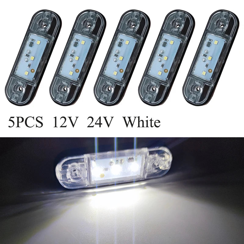 12V 24V Truck Accesorios Trailer Car External Lights Warning Tail Light Signal Brake Lamps for Truck Trailer Lorry Bus