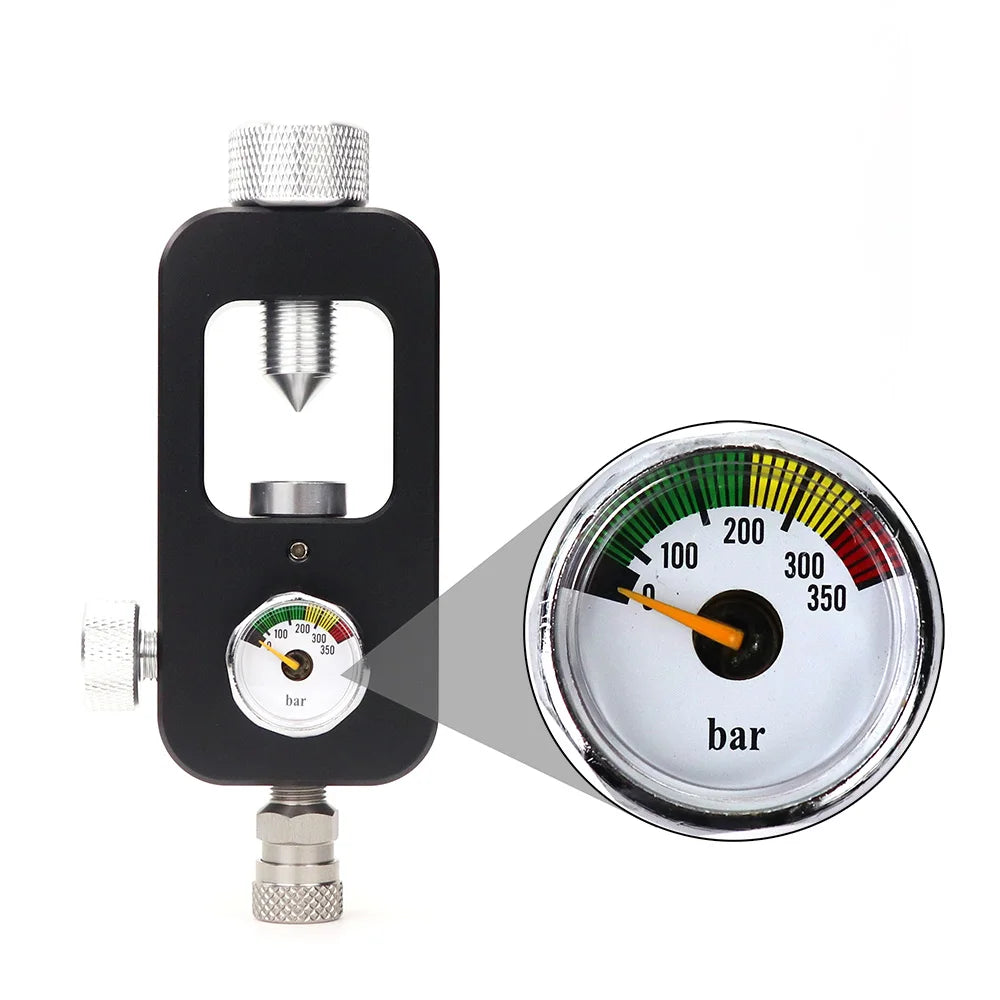 Scuba Refill Station For Filling Air Tanks From Scuba Cylinder Stainless Steel Braided Hose 4500psi