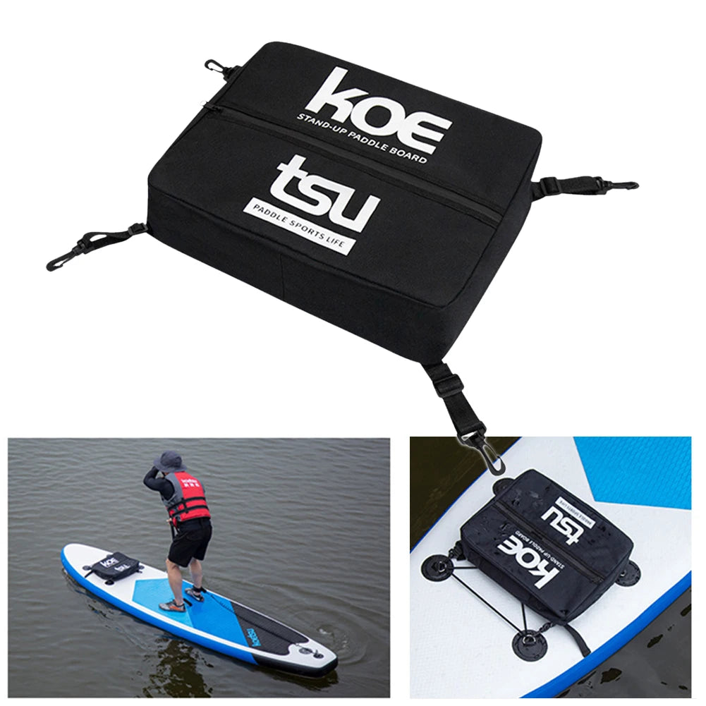 15/40L Paddle Board Bag Waterproof Paddle Board Storage Bags Large Capacity Stand Up Paddleboard Deck Cooler Bag for SUP & Kayak