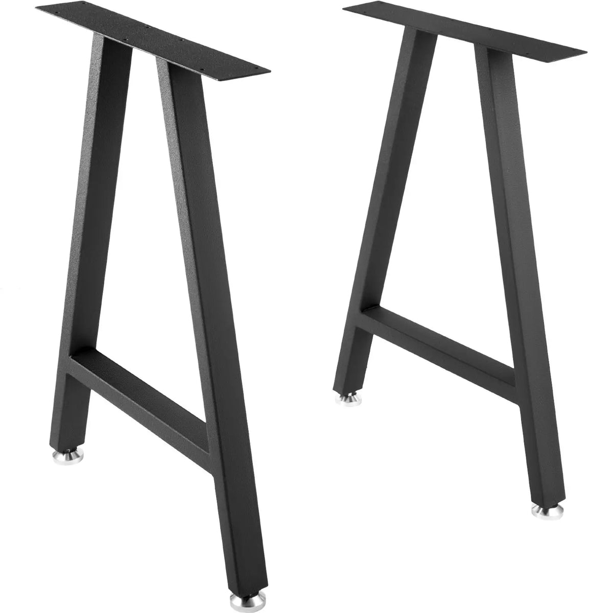 "Aluminum Heavy Duty 28 X 17.7 Inch Shaped Desk Legs Set 2 with Polyurethane Coating Furniture Legs"