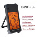 Portable Golf Swing Action Data Analyzer LCD Display Swing Speed Launch Monitor