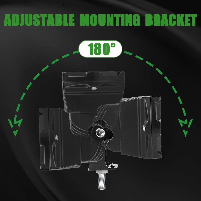 4 inch 5 inch 7D Angel Eye LED work Light Bar Offroad 4x4 Spotlight Fog Lamp 12V 24V Driving Work lamp DRL for Truck SUV ATV