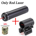 4-12X50ir Scope Red Green Two Color Illumination with HD101 HD103 4 Points Reticle Red Dot Optics Sight Hunting Combo