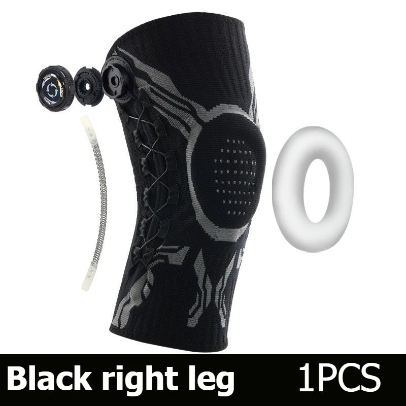 Adjustable Knob Knee Support Professional Sports Knee Brace for Basketball Football Running Badminton Fitness