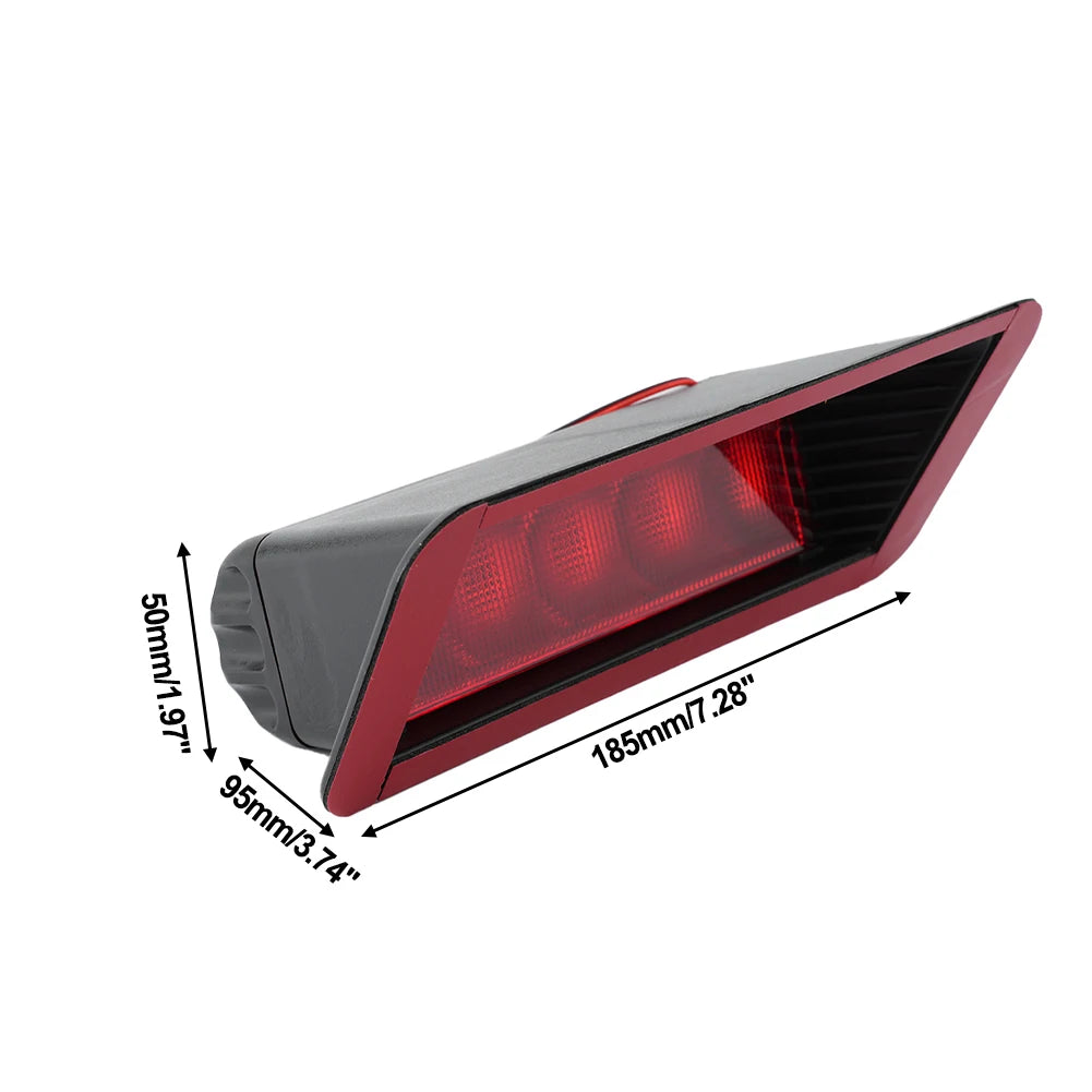 Universal 5 LED Brake Lights DC 12V High Mount Rear Third Tail Stop Lamp Car Accessories DRL Fog Lamp Signal Third Brake Lamp