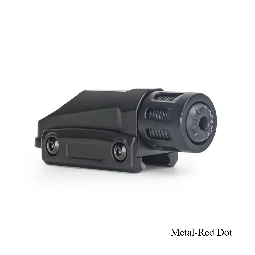 Tactical Plastic/Metal Laser Aiming Lights Weapon Light Hunting Military Red Dot Sight Toy Gun Light Fit 20mm Picatinny Rails