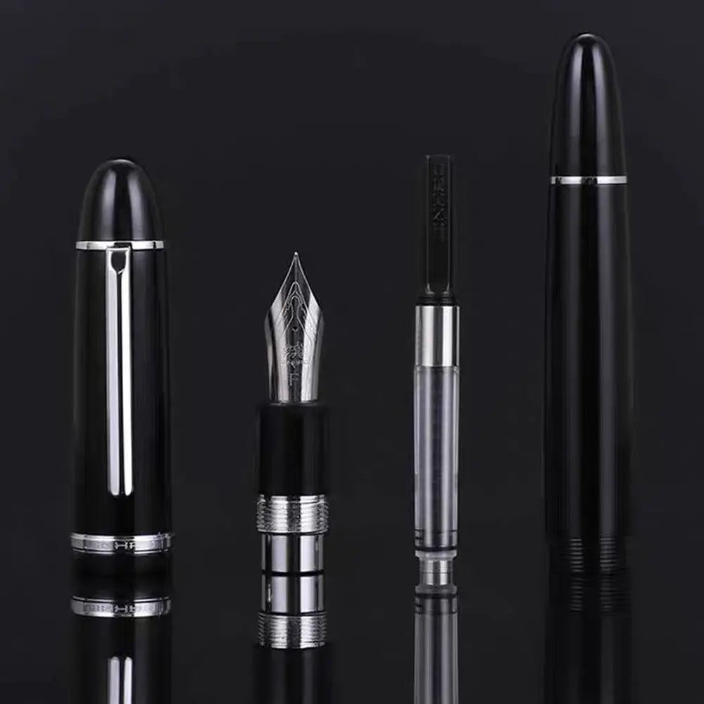 Jinhao X159 Classic ABS Fountain Pen 0.5mm/0.38mm Nib Ink Pens Set, Elegant Office Stationery Supplies
