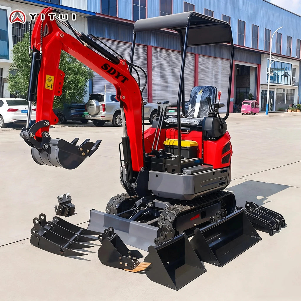 The Latest Fast Delivery Euro 5 Mini Excavator 2.0 Tons Kubota Engine Excavator Manufacturer Customized Mini Excavator