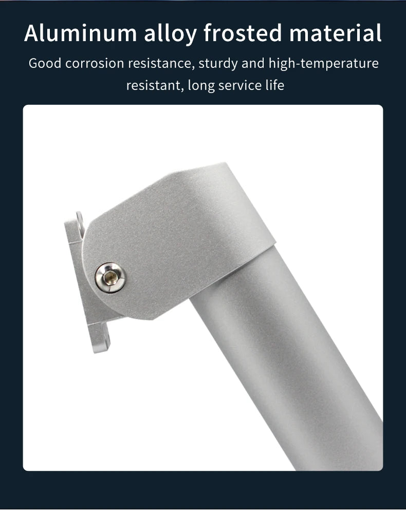 AI0702/AI0703 Aluminum Alloy Universal Holder Base Bracket for Face Recognition Machine Turnstile Adjust Extendable Bracket