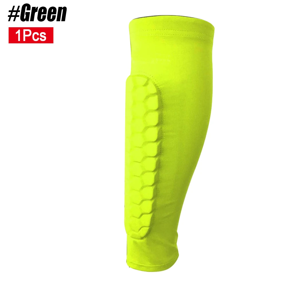 Honeycomb Soccer Shin Guards Football Shields Sports Legging Shinguards Leg Sleeves Protective Gear Shank Protector
