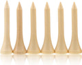 100 Count Wood Golf Tees Wooden Tee Golf Ball Holders Length 42mm 54mm 70mm 83mm Evironment-friendly Tee Micro Head Golf Tee