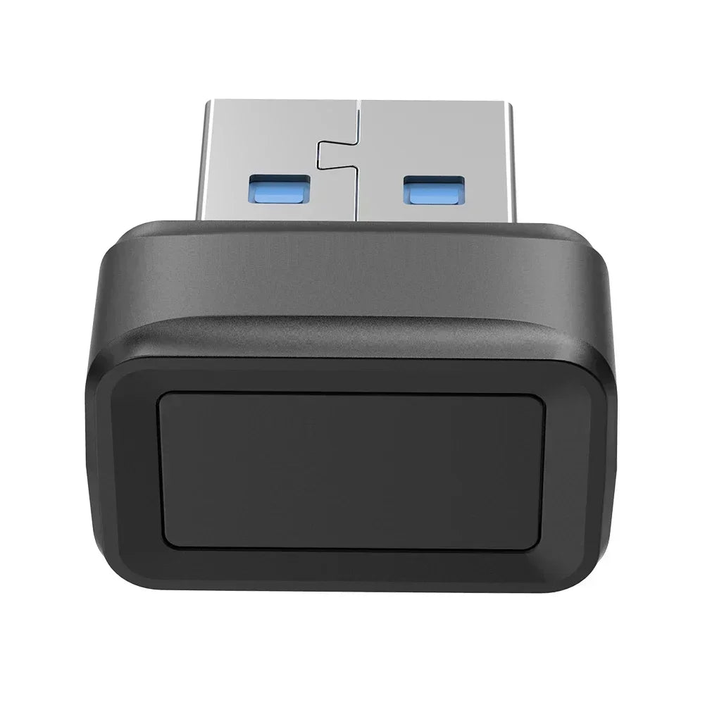 USB Fingerprint Key Windows Compatible Biometric Scanner for Password Free Login Ideal for PC Security