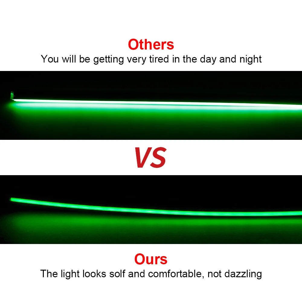 Newest Car LED Dual Zone Hidden Ambient Light Smoke Matt Black Acrylic Strip Symphony Interior Decoration Atmosphere Light Kits