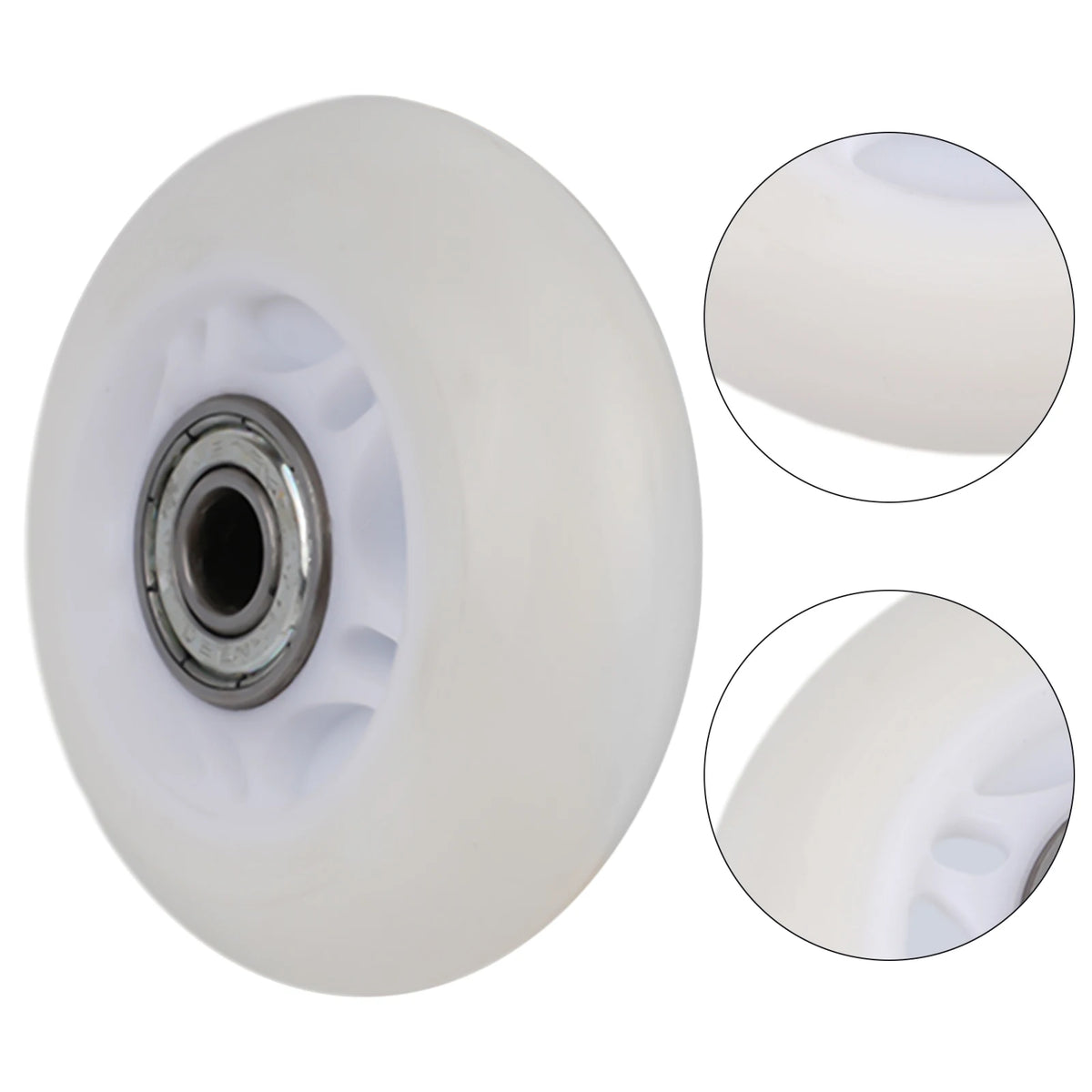 64/70/72mm Outdoor Inline Hockey Skate Wheels With Bearing Glitter Wheels LED Lighting Skating Wheel Flash Wheels Skate Roller