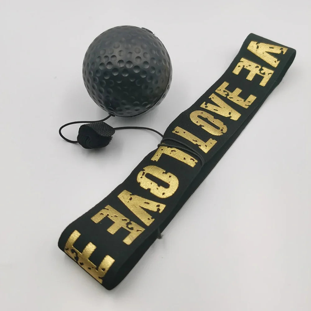 New Set Boxing Speed Ball Head-mounted PU Punch Ball MMA Sanda Training Hand Eye Reaction Home Sandbag Fitness Boxing Equipment