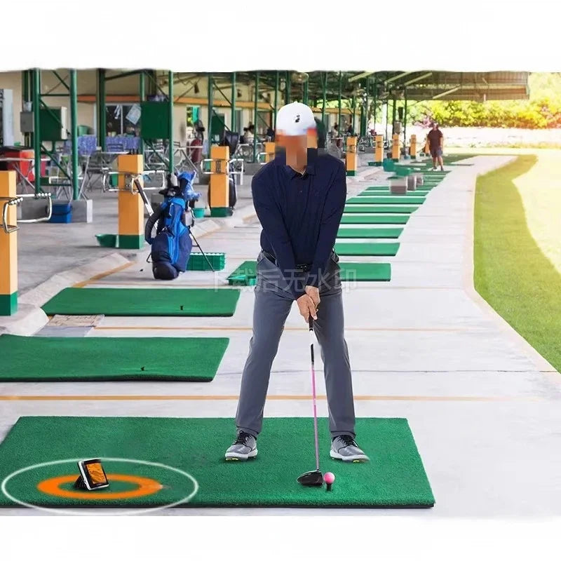 Portable Golf Swing Action Data Analyzer LCD Display Swing Speed Launch Monitor